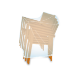 Uniwersalny pokrowiec na krzesła ogrodowe